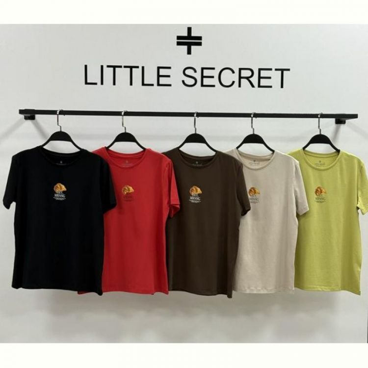 Купить Футболка Little Secret 600072 black на obuv-plus.com.ua