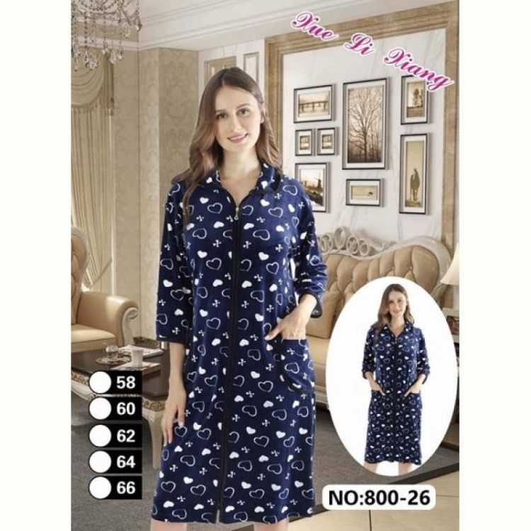 Купить Халат Anion 800-26 navy на obuv-plus.com.ua