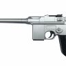 Купить Металевий пістолет VIGOR V10-silver з двома магазинами на obuv-plus.com.ua