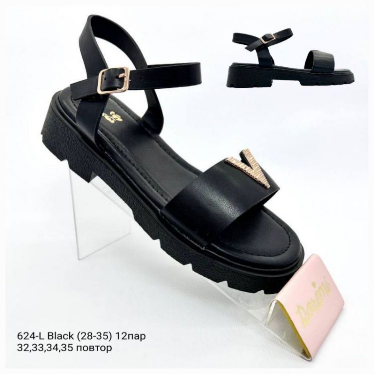 Купить Босоножки Doremi Apa-624L black на obuv-plus.com.ua