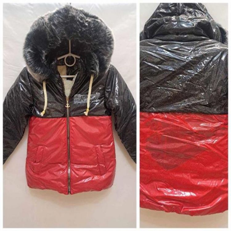 Купить Куртка Giang GN55 black-red на obuv-plus.com.ua
