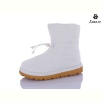 Купить Дутики Башили H93A68-2 white на obuv-plus.com.ua