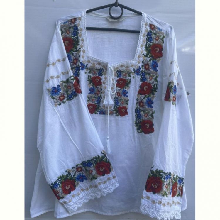 Купить Вышиванка Кузя 019 white на obuv-plus.com.ua