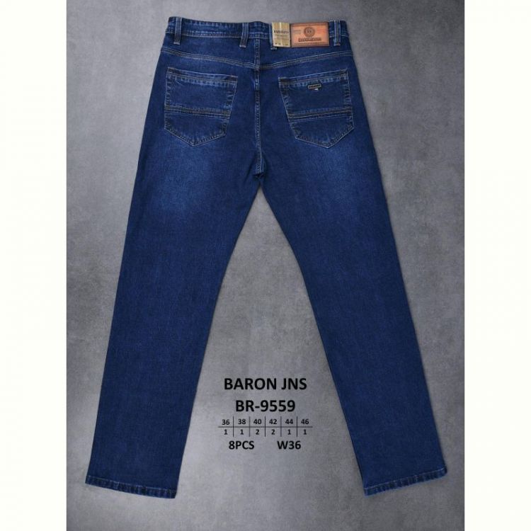Купить Джинсы God Baron BR-9559 blue на obuv-plus.com.ua