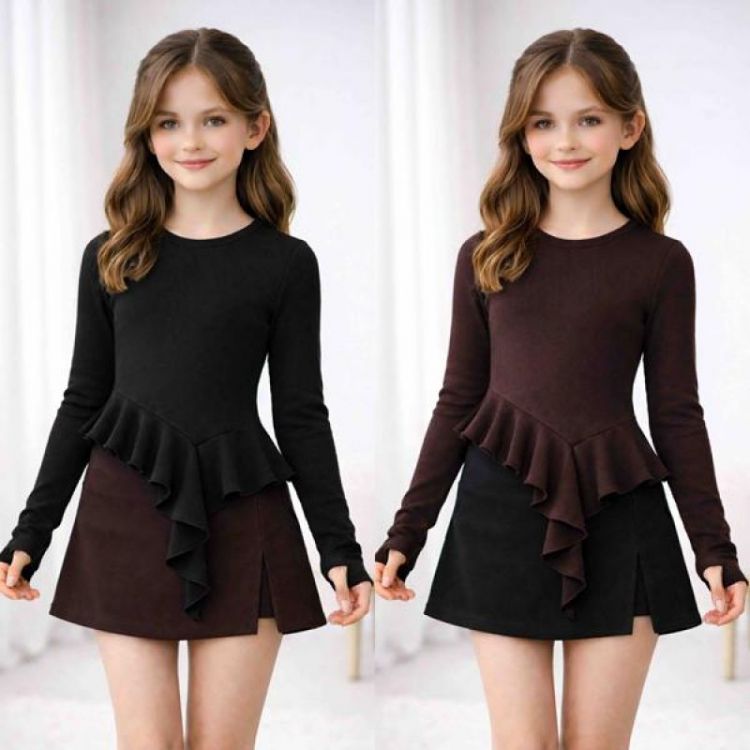 Купить Юбка-шорты Karolina KR551 black на obuv-plus.com.ua