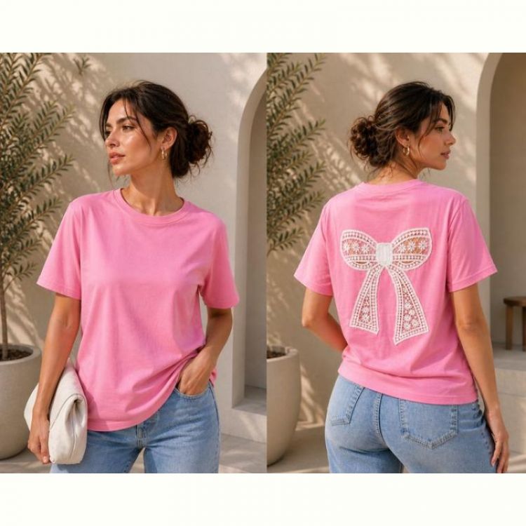 Купить Футболка New Season F027 pink на obuv-plus.com.ua
