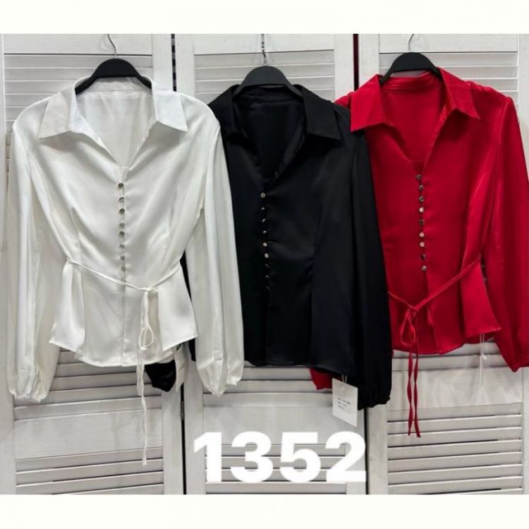 Купить Блузка DIVO 1352 white на obuv-plus.com.ua