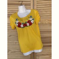 Купить Вышиванка Sport style 022 yellow на obuv-plus.com.ua