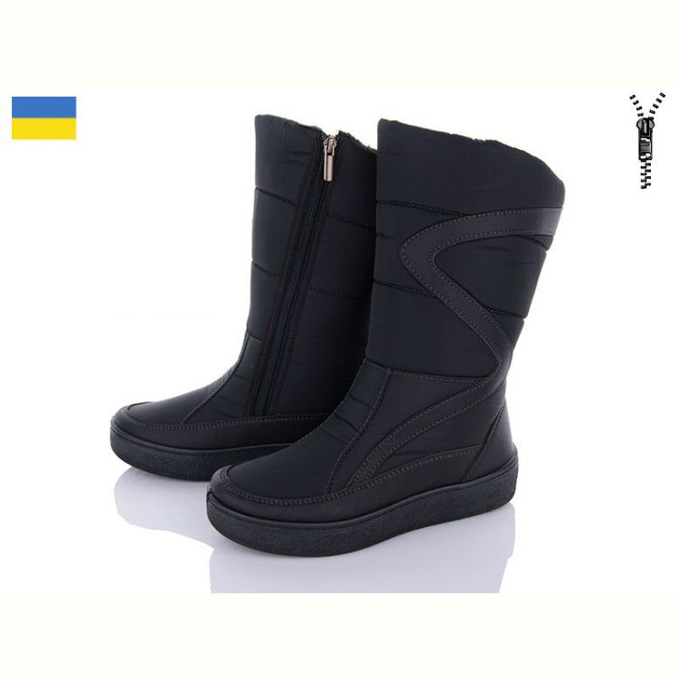 Купить Сапоги Lvovbaza Paolla 220 чорний на obuv-plus.com.ua